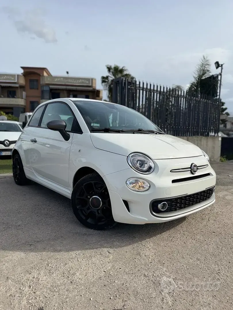Usata Fiat 500 S 69 CV (50 kW) 2017 Bianco Berlina