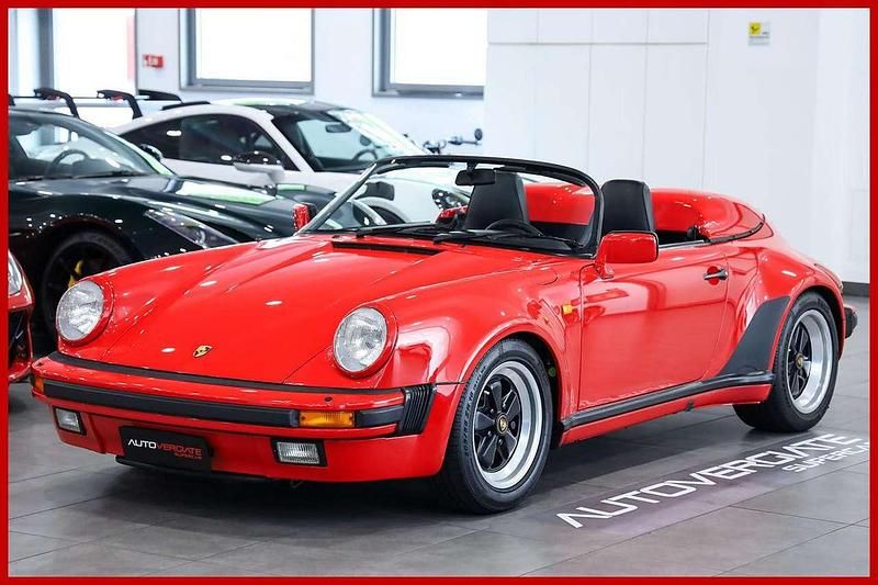 Rosso(met.) Usata 1989 Porsche 911 Cabrio | 220.000 € - Immagine 1/4