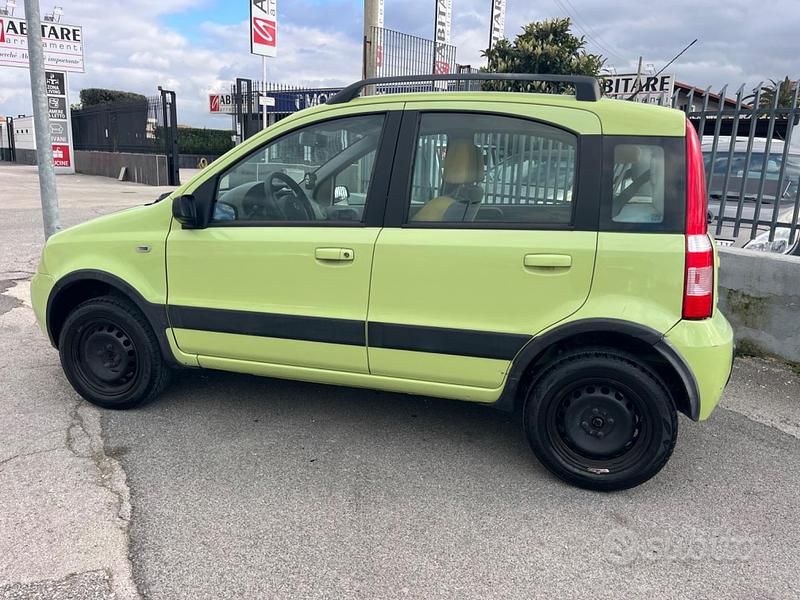 Usata Fiat Panda 4x4 Climbing 59 CV (43 kW) 2006 Verde Utilitaria