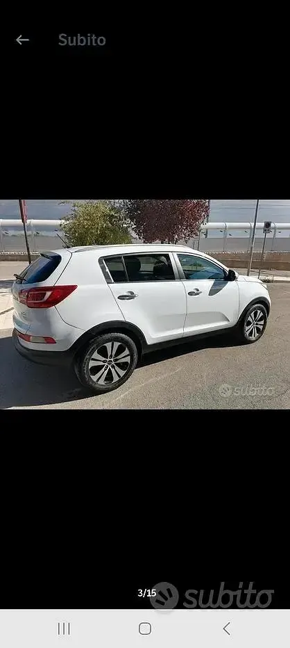 Usata Kia Sportage 115 CV (84 kW) 2014 Bianco SUV