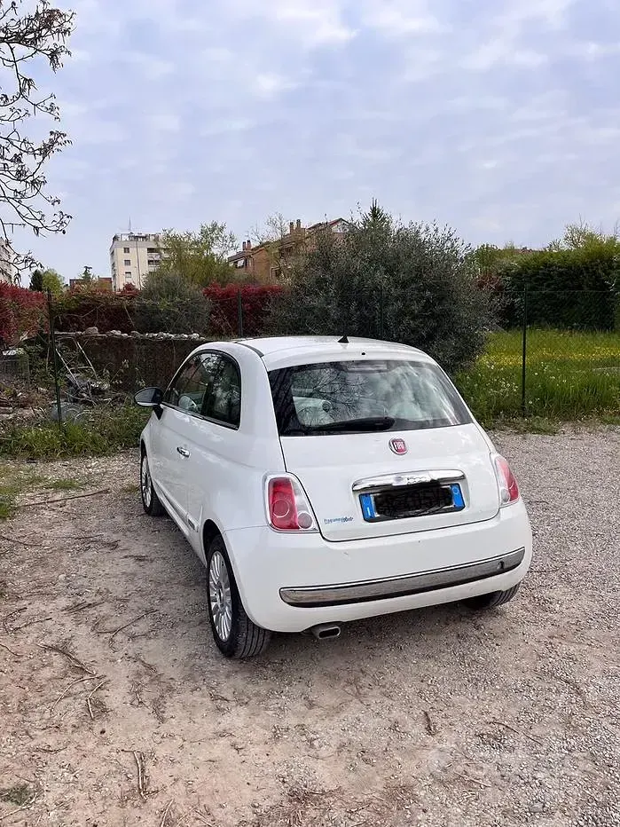 Usata Fiat 500 95 CV (69 kW) 2013 Bianco Utilitaria