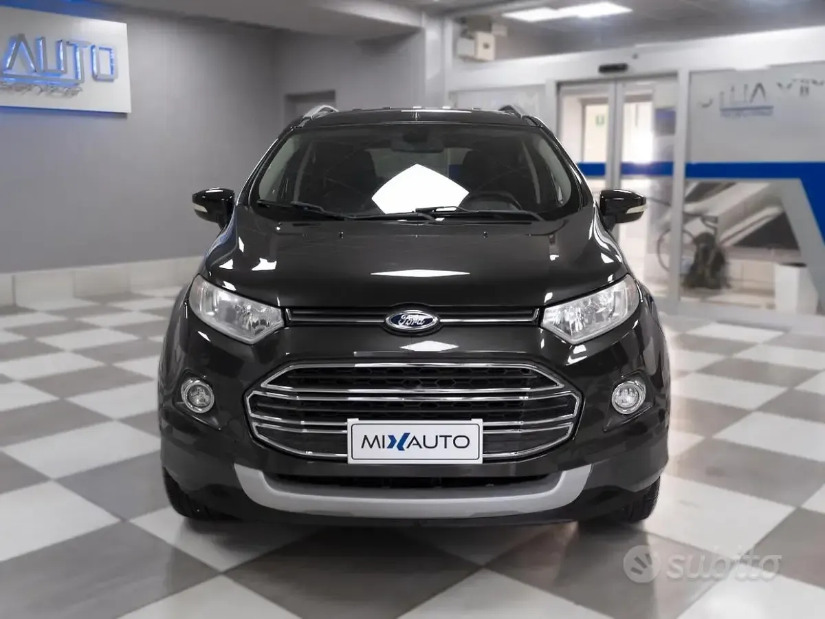 Usata Ford Ecosport 95 CV (69 kW) 2016 Nero SUV
