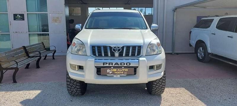 Usata Toyota Land Cruiser Prado 249 CV (183 kW) 2004 Bianco perla SUV
