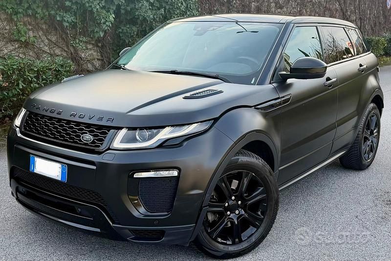 Usata Land Rover Range Rover evoque 2018 Nero Berlina