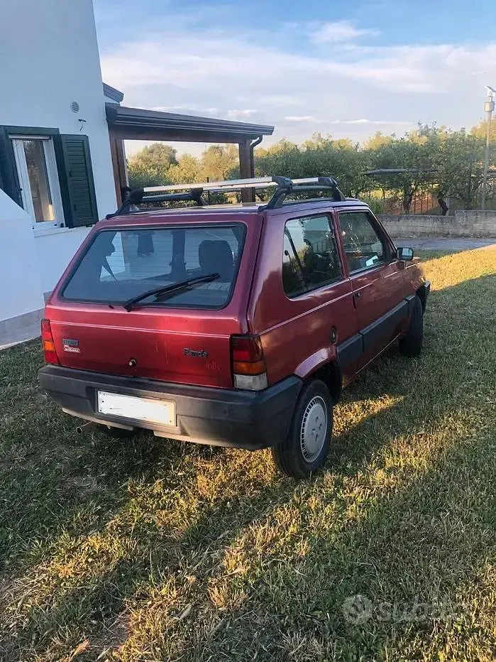 Usata Fiat Panda 39 CV (28 kW) 1998 Rosso Berlina