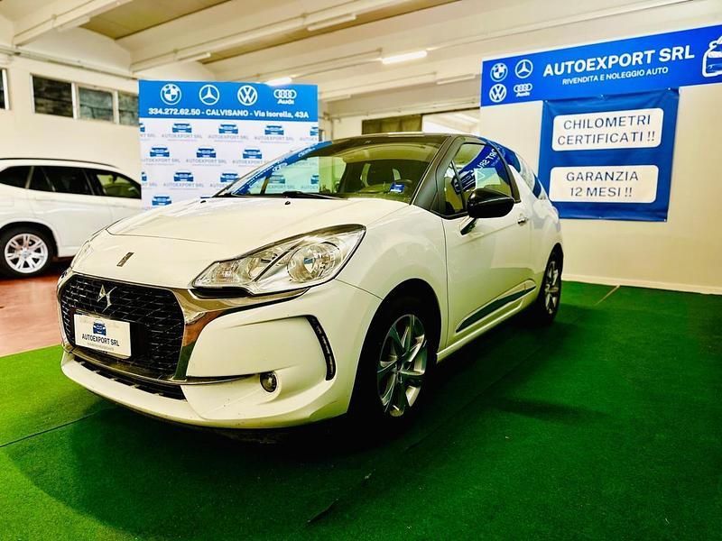 Usata DS Automobiles DS3 82 CV (60 kW) 2017 Bianco Coupé