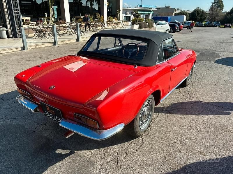 Usata Fiat 124 Spider 1960 Rosso Cabrio
