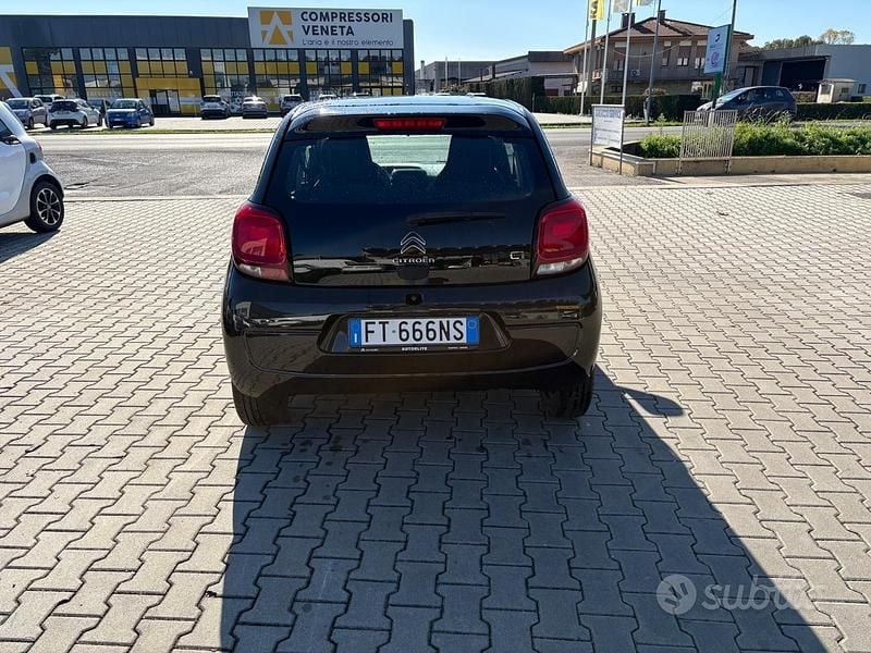 Usata Citroën C1 Feel 72 CV (52 kW) 2019 Nero Utilitaria