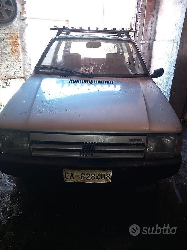 Usata Fiat Uno 1990 Grigio Utilitaria