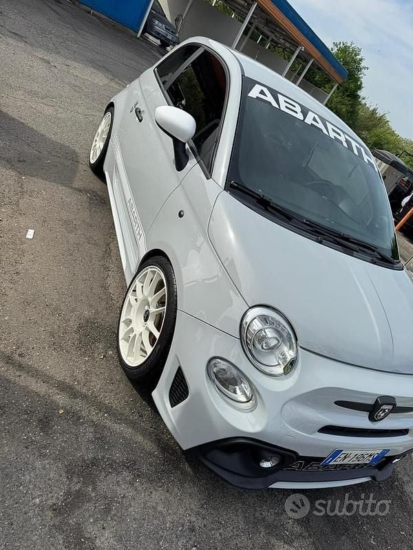 Usata Abarth 500 Custom 135 CV (99 kW) 2012 Grigio Berlina