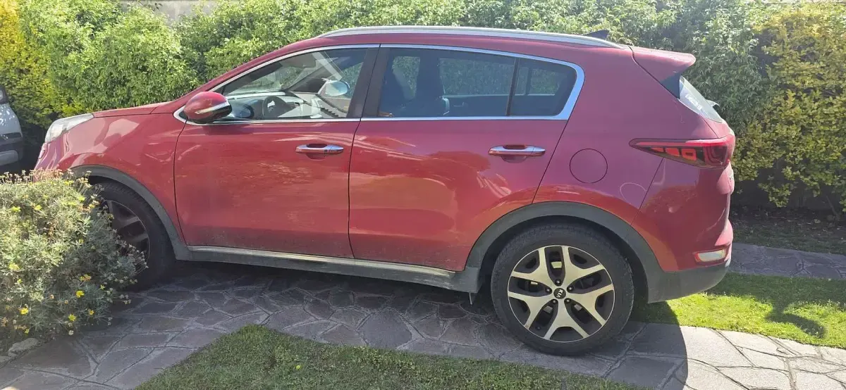 Usata Kia Sportage GT-Line 141 CV (103 kW) 2017 Rosso SUV