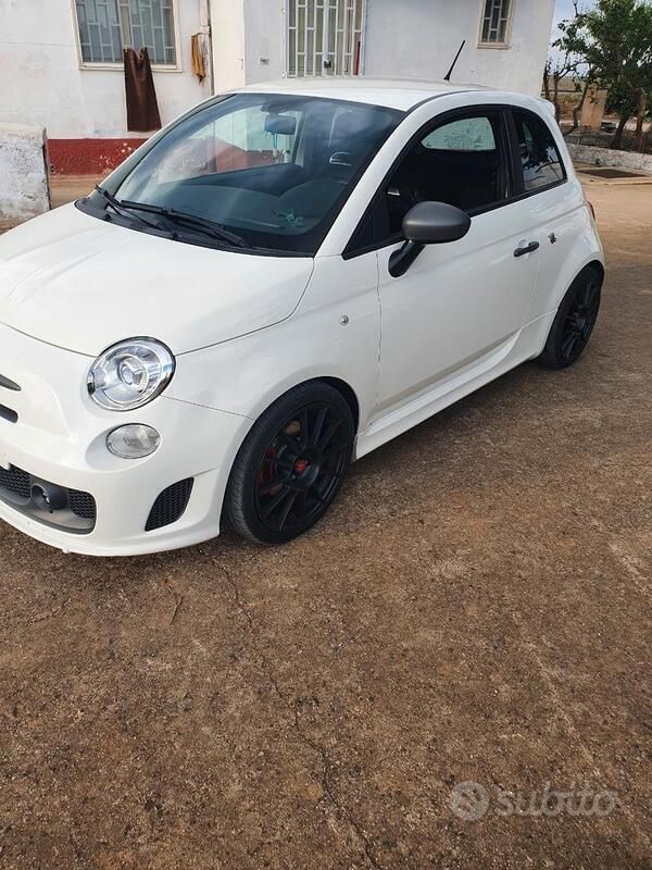 Usata Abarth 500 160 CV (117 kW) 2008 Bianco Utilitaria