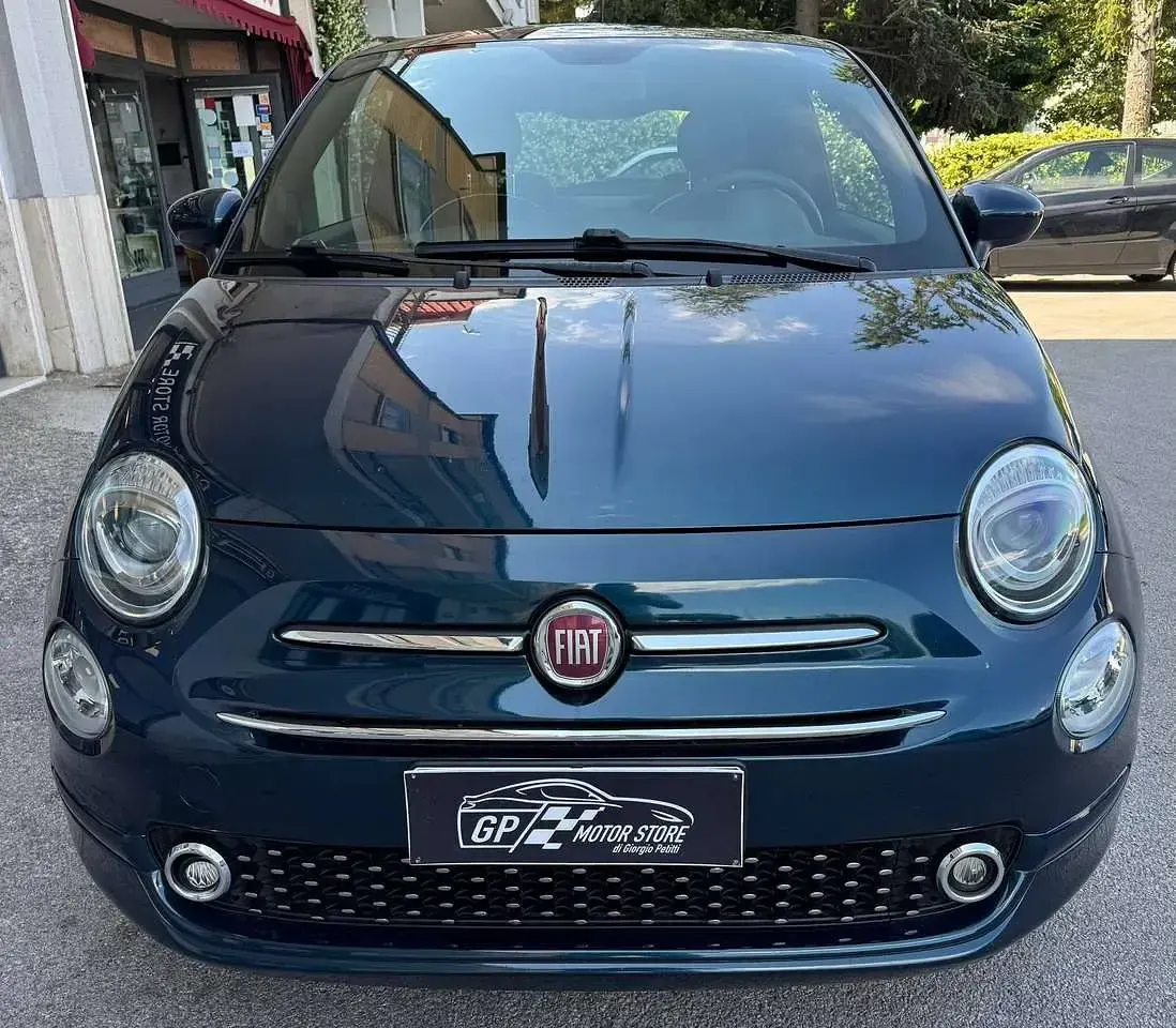 Usata Fiat 500 Lounge 69 CV (50 kW) 2020 Blu/azzurro Utilitaria