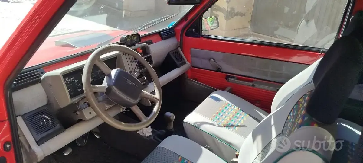 Usata Fiat Panda 54 CV (39 kW) 1995 Rosso Utilitaria
