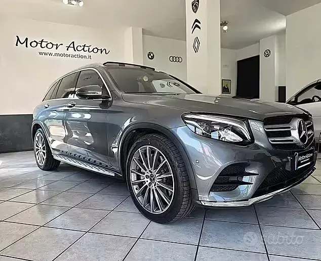 Usata Mercedes GLC250 Premium 204 CV (150 kW) 2017 Grigio SUV