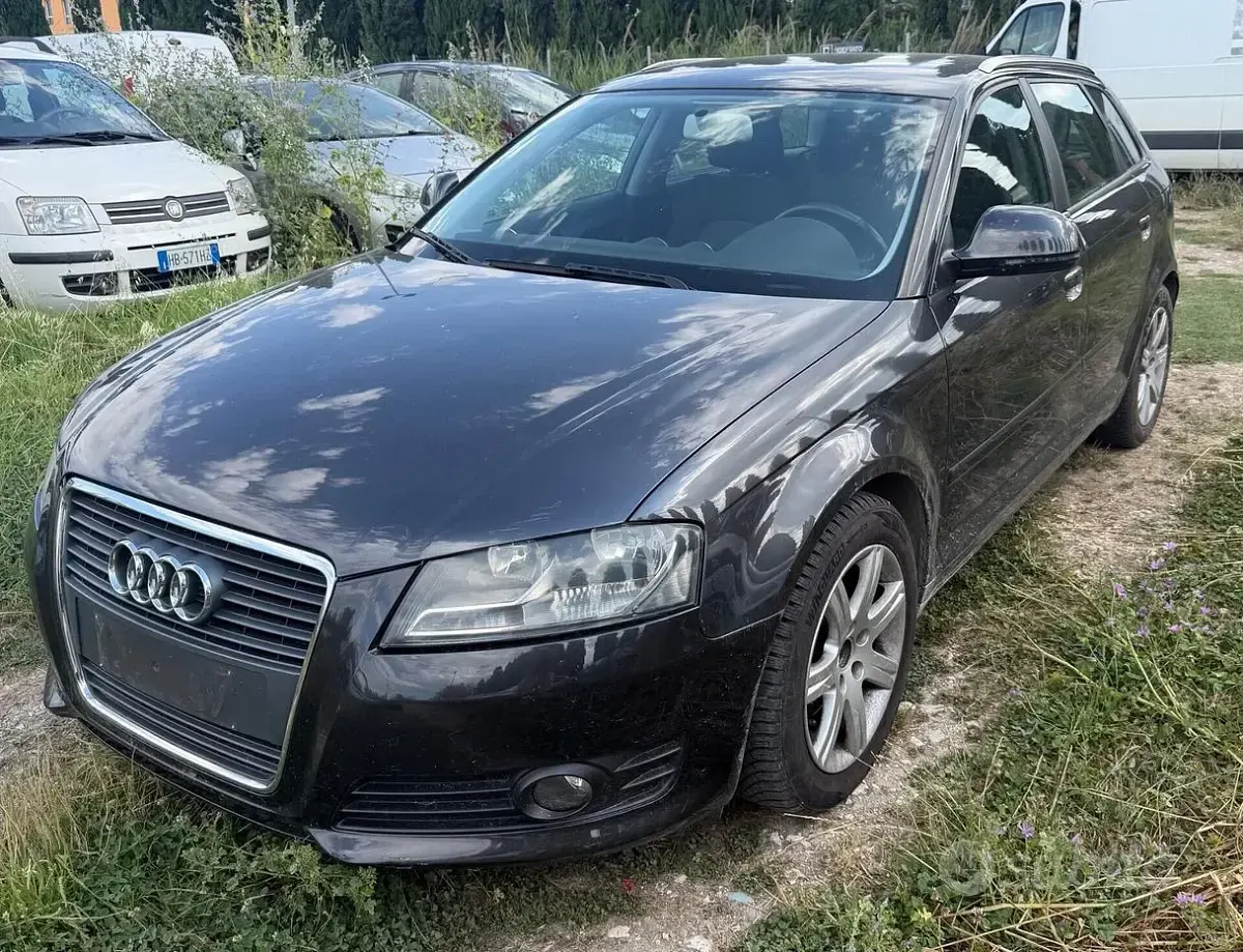 Usata Audi A3 Attraction 140 CV (102 kW) 2009 Grigio Utilitaria