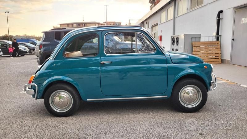 Usata Fiat 500 1970 Rosso Utilitaria