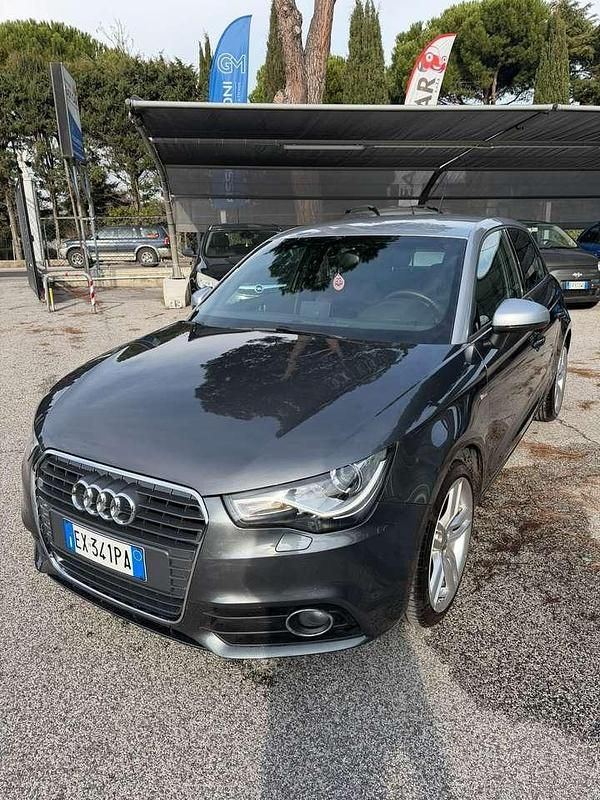 Usata Audi A1 Sportback S-Line 90 CV (66 kW) 2014 Grigio Utilitaria