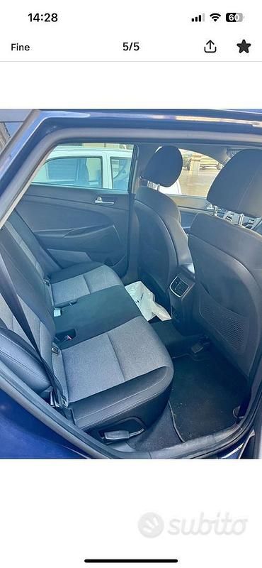 Usata Hyundai Tucson 136 CV (100 kW) 2019 Blu SUV