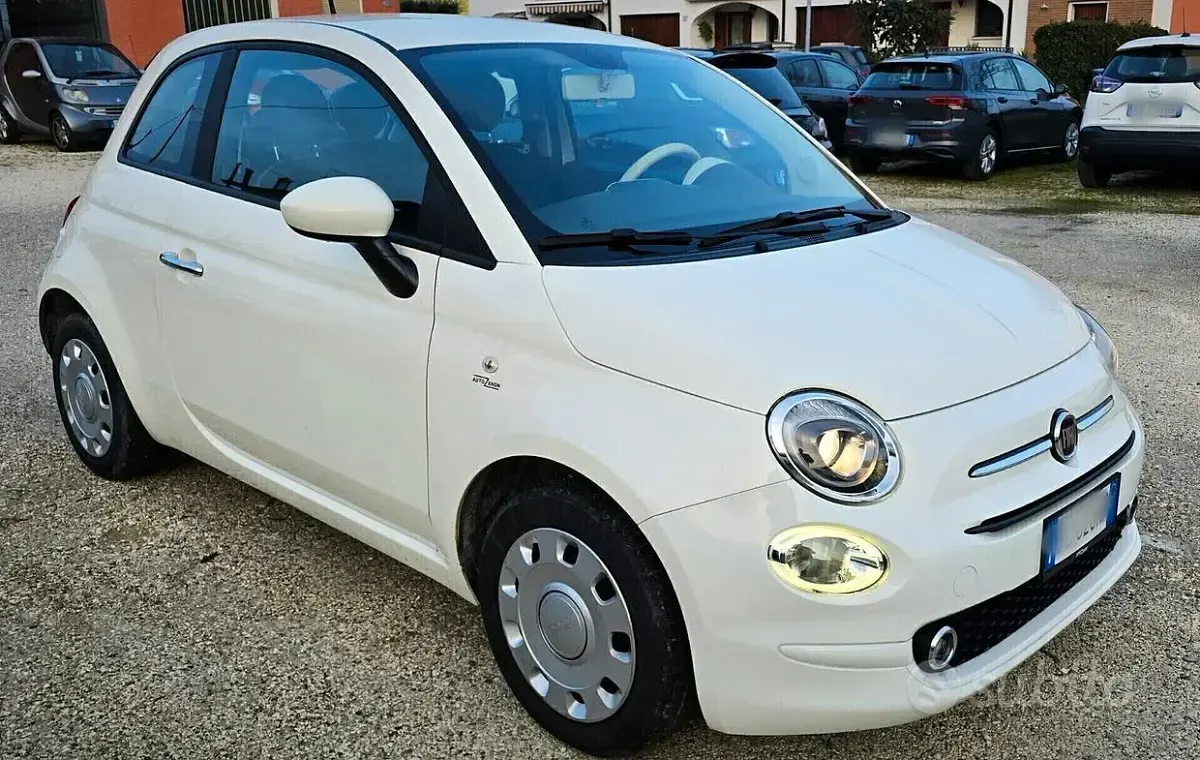 Usata Fiat 500 69 CV (50 kW) 2016 Bianco Berlina