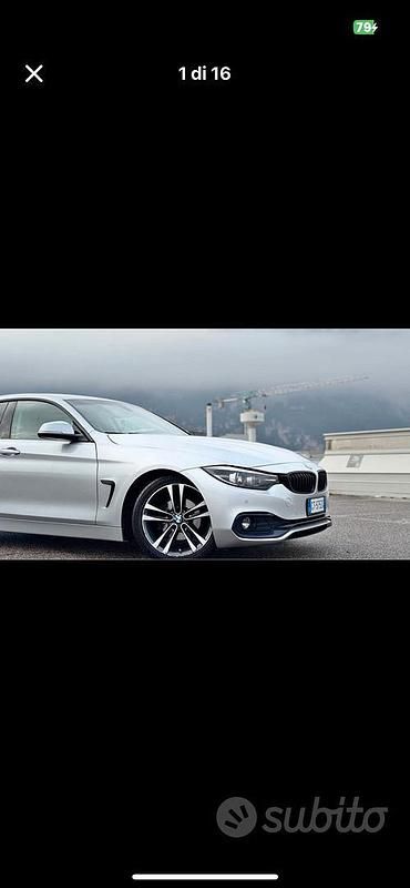 Usata BMW 418 Efficient Dynamics 2019 Grigio Coupé