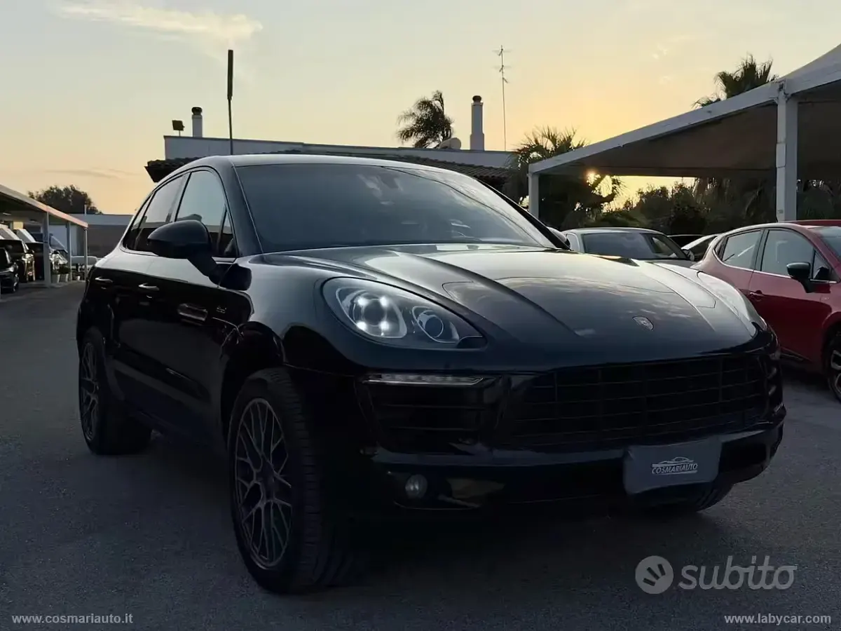 Usata Porsche Macan 250 CV (183 kW) 2014 Nero SUV