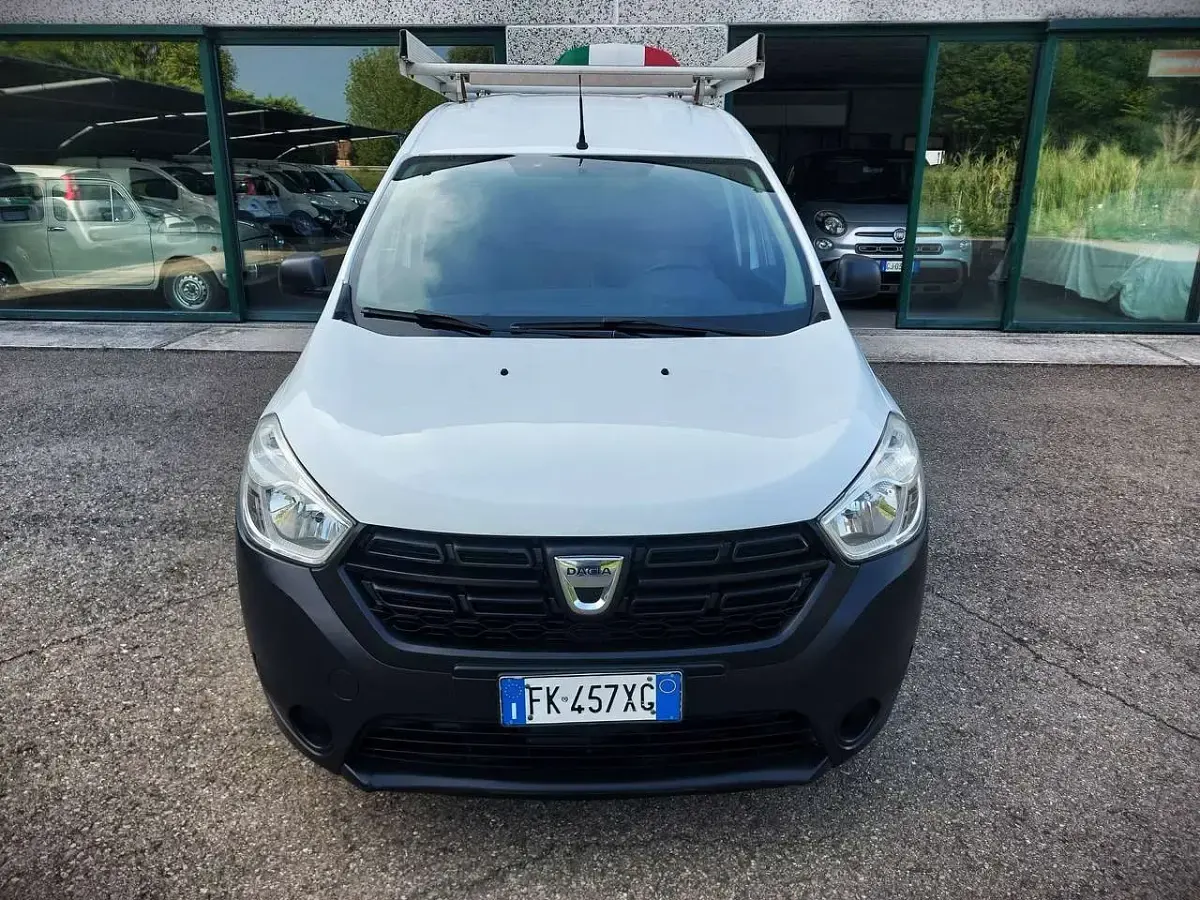 Usata Dacia Dokker 102 CV (75 kW) 2017 Bianco Monovolume