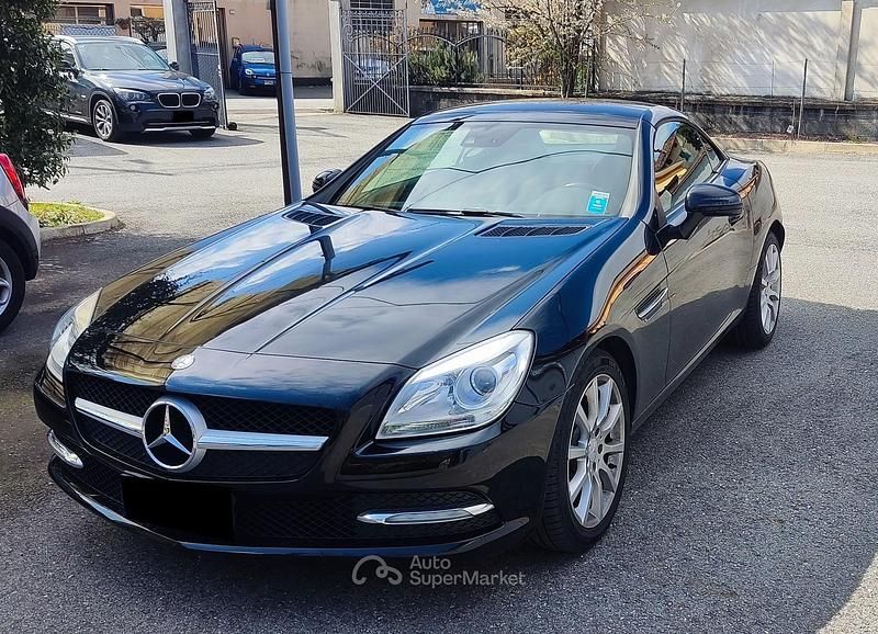 Usata Mercedes SLK200 184 CV (135 kW) 2012 Nero Cabrio