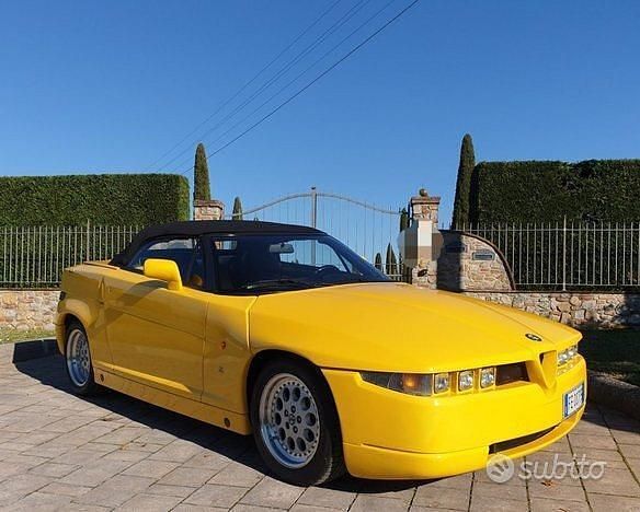 Usata Alfa Romeo SZ/RZ 210 CV (154 kW) 1993 Giallo Berlina