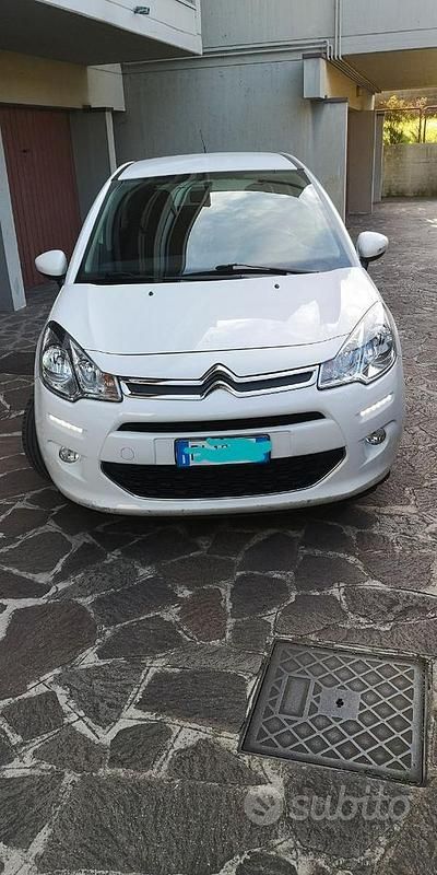 Usata Citroën C3 82 CV (60 kW) 2015 Bianco Utilitaria