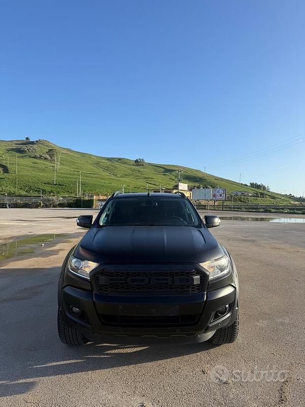 Usata Ford Ranger Wildtrack 200 CV (147 kW) 2018 Nero Pick-up