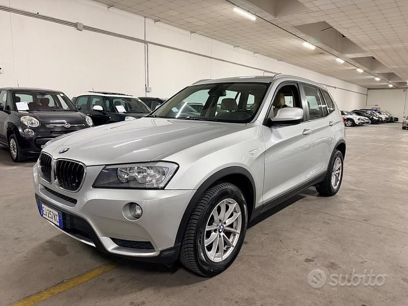 Usata BMW X3 Efficient Dynamics 184 CV (135 kW) 2011 Grigio SUV