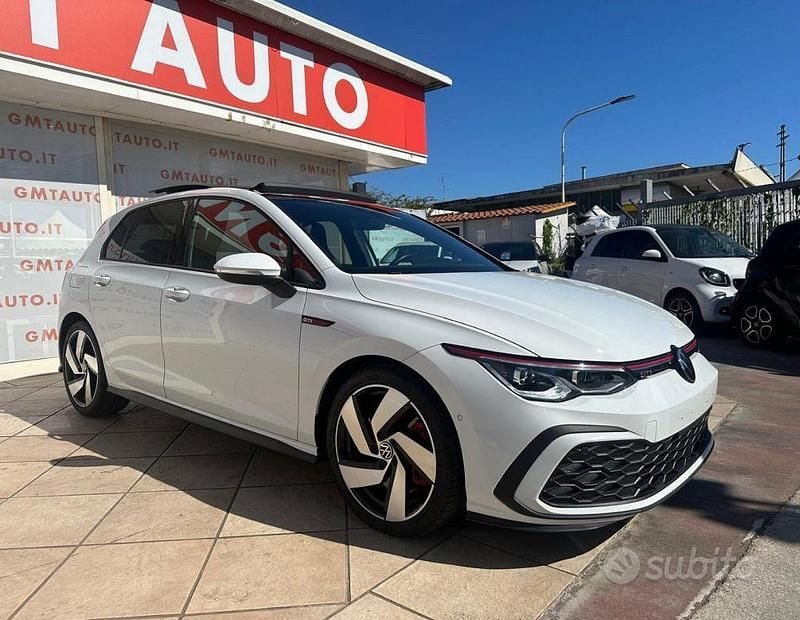 Usata VW Golf VII GTI 245 CV (180 kW) 2021 Bianco Utilitaria