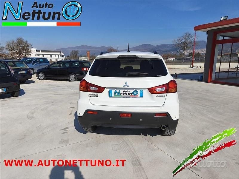 Usata Mitsubishi ASX Intense 150 CV (110 kW) 2012 Bianco SUV