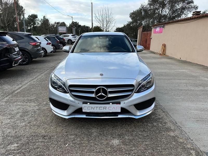 Usata Mercedes C220 Premium 204 CV (150 kW) 2018 Argento Berlina