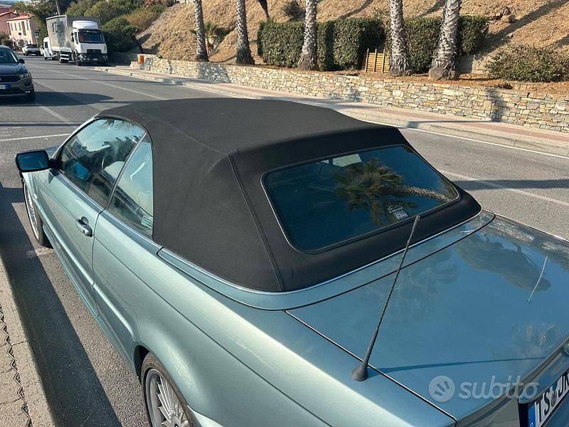 Usata BMW 320 Sport Line 170 CV (125 kW) 2003 Argento Cabrio