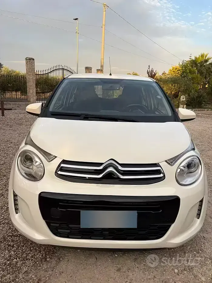 Usata Citroën C1 69 CV (50 kW) 2017 Bianco Utilitaria