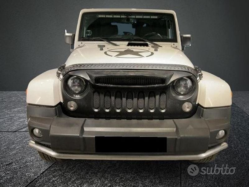 Usata Jeep Wrangler Sahara 200 CV (147 kW) 2016 Bianco SUV
