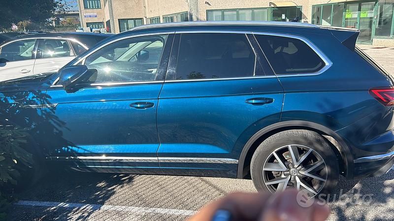Usata VW Touareg Advance 231 CV (169 kW) 2019 Blu SUV