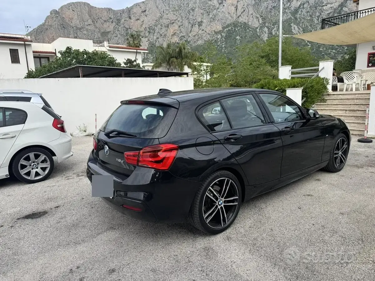 Usata BMW 118 M Sport 150 CV (110 kW) 2019 Nero Berlina