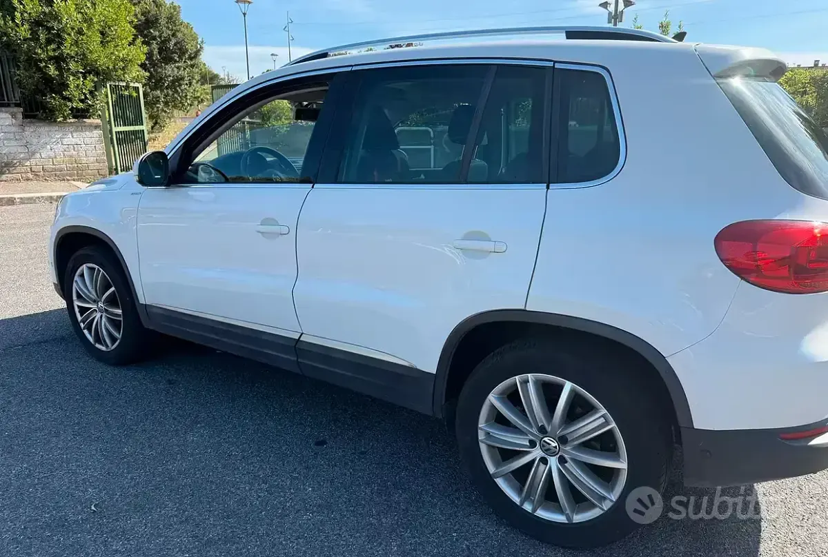 Usata VW Tiguan 140 CV (102 kW) 2013 Bianco SUV