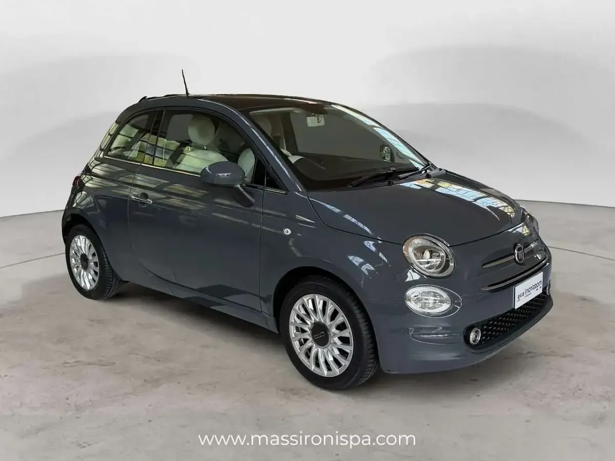 Usata Fiat 500 Lounge 69 CV (50 kW) 2019 Grigio Berlina