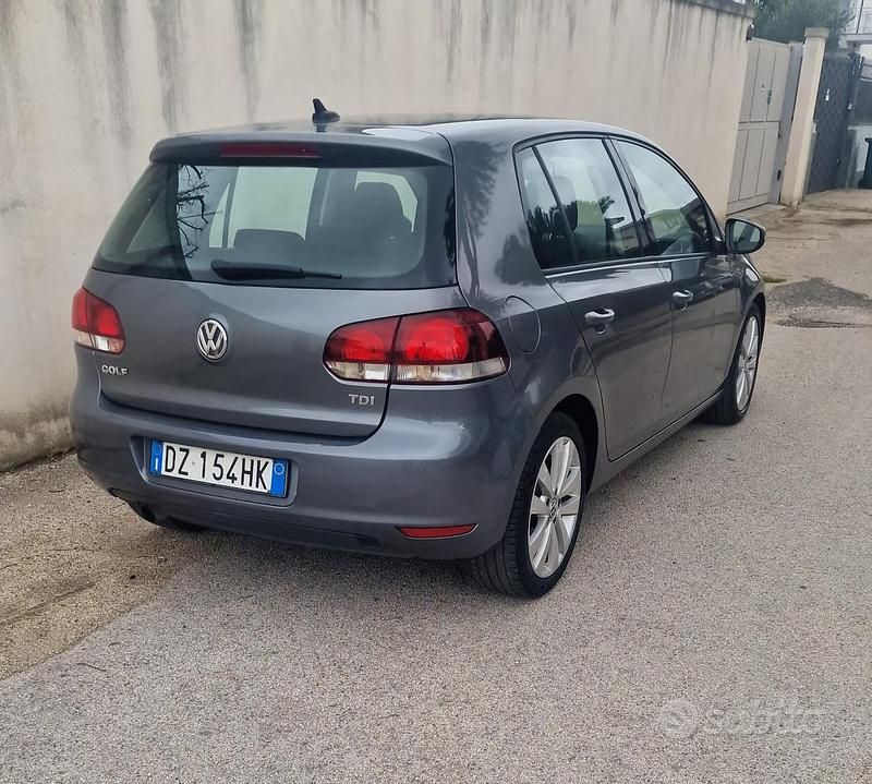 Usata VW Golf VI 2010 Grigio Utilitaria