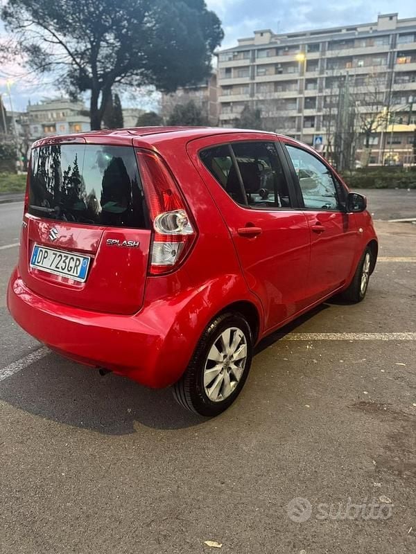 Usata Suzuki Splash 2008 Rosso Utilitaria