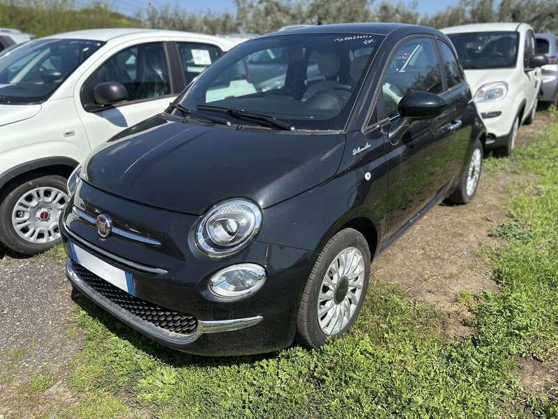 Usata Fiat 500 Dolcevita 70 CV (51 kW) 2022 Nero Berlina