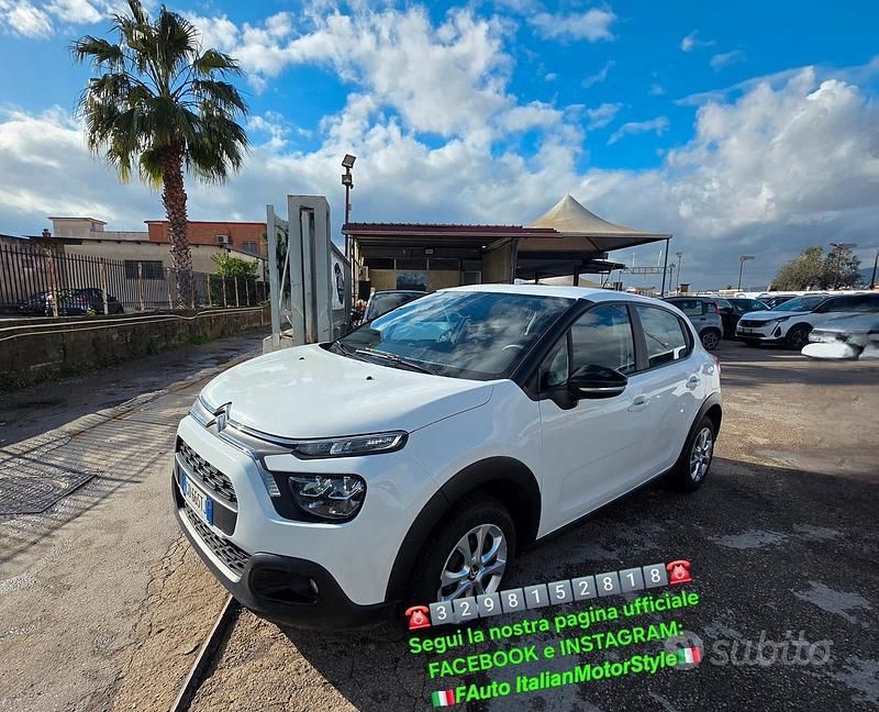 Usata Citroën C3 Feel 102 CV (75 kW) 2020 Bianco Berlina