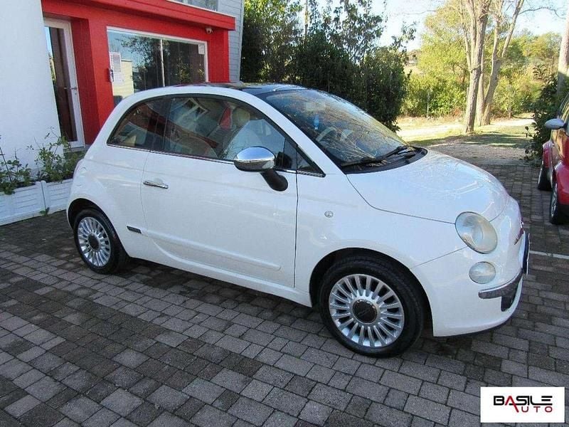 Usata Fiat 500 Lounge 75 CV (55 kW) 2010 Bianco Berlina