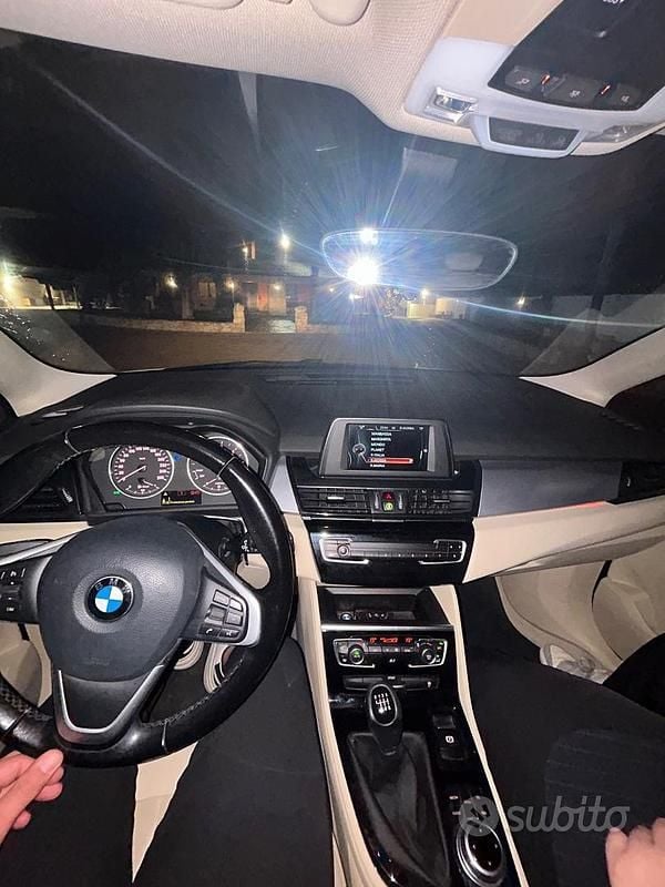 Usata BMW 216 116 CV (85 kW) 2017 Bianco Berlina