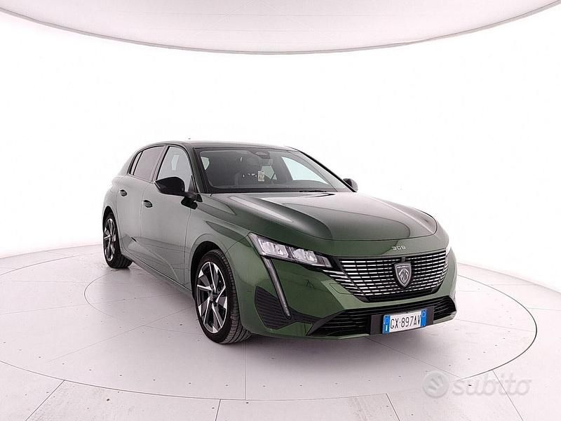 Usata Peugeot 308 Allure 130 CV (95 kW) 2024 Verde Berlina