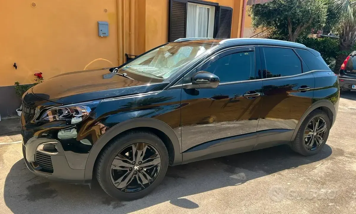 Usata Peugeot 3008 101 CV (74 kW) 2017 Nero SUV